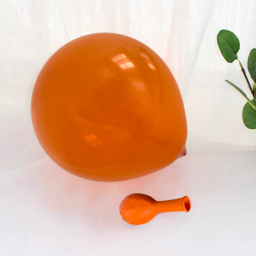 Customizable Orange Matte Balloons from Haorun - Quality Assured, Wholesale
