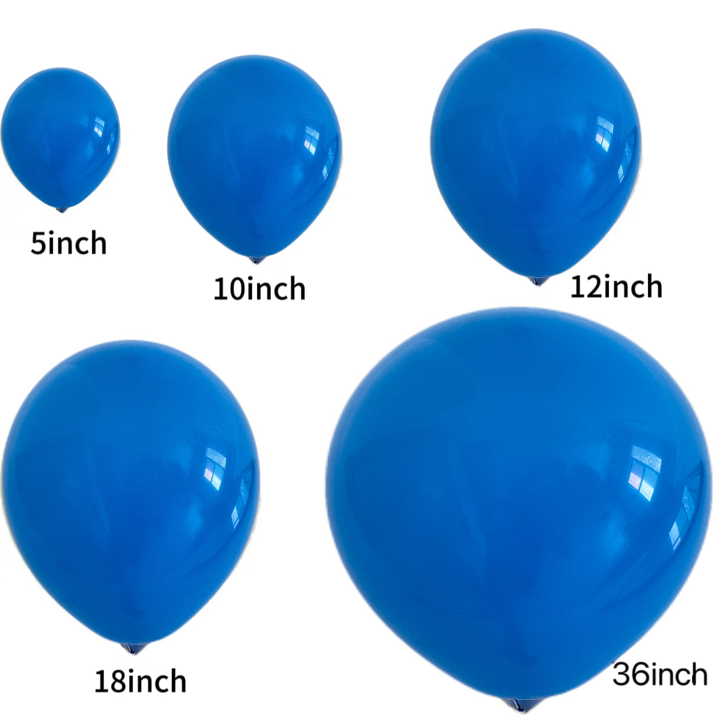 Haorun Blue Latex Balloons - High Quality, Customizable & Perfect for Events